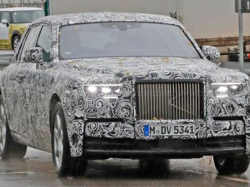2018 Rolls-Royce Phantom testmule